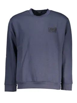 "Cavalli Class Herren Fleece Sweatshirt - Logo Stickerei"