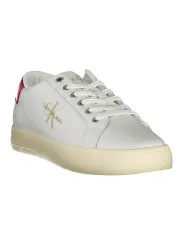 "Calvin Klein Sneakers im Sale | Calvin Klein Eco Style Sneaker Weiß-Rot online kaufen"|Planet-Deluxe