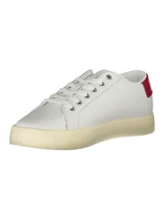 "Calvin Klein Sneakers im Sale | Calvin Klein Eco Style Sneaker Weiß-Rot online kaufen"|Planet-Deluxe