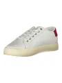 "Calvin Klein Sneakers im Sale | Calvin Klein Eco Style Sneaker Weiß-Rot online kaufen"|Planet-Deluxe