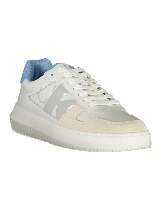 "Calvin Klein Sneakers im Sale | Calvin Klein EcoStyle Sneaker Weiß-Blau online kaufen"|Planet-Deluxe
