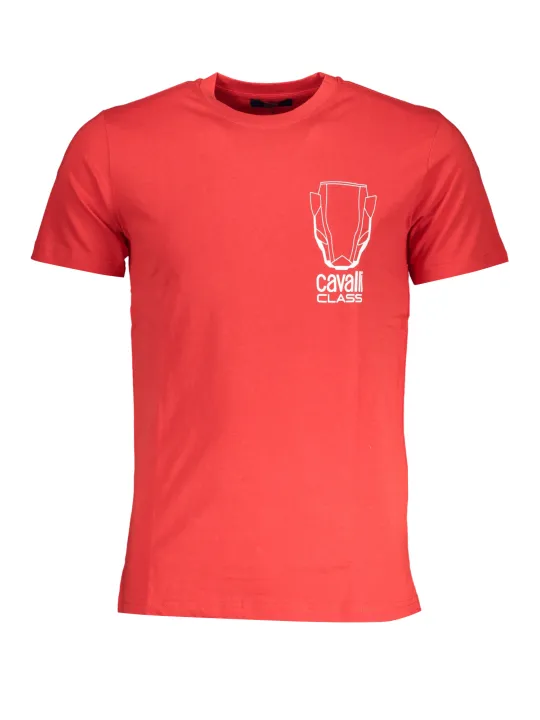 "Cavalli Class T-Shirts im Sale | Cavalli Class QXT62WJD060_RO02000 Rot online kaufen"|Planet-Deluxe