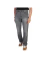 Graue Diesel D-VIKER Straight Leg Jeans