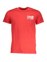 "Cavalli Class T-Shirts im Sale | Cavalli Class QXT62XJD060_RO02000 Rot online kaufen"|Planet-Deluxe