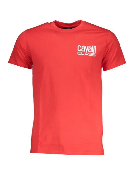 "Cavalli Class T-Shirts im Sale | Cavalli Class QXT62XJD060_RO02000 Rot online kaufen"|Planet-Deluxe