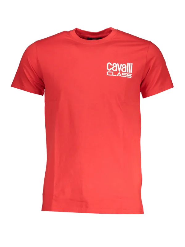 "Cavalli Class T-Shirts im Sale | Cavalli Class QXT62XJD060_RO02000 Rot online kaufen"|Planet-Deluxe