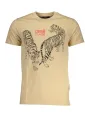 "Cavalli Class T-Shirts im Sale | Cavalli Class QXT62YJD060_BE00503 Beige online kaufen"|Planet-Deluxe