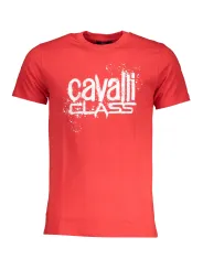 "Cavalli Class T-Shirts im Sale | Cavalli Class QXT62PJD060_RO02000 Rot online kaufen"|Planet-Deluxe