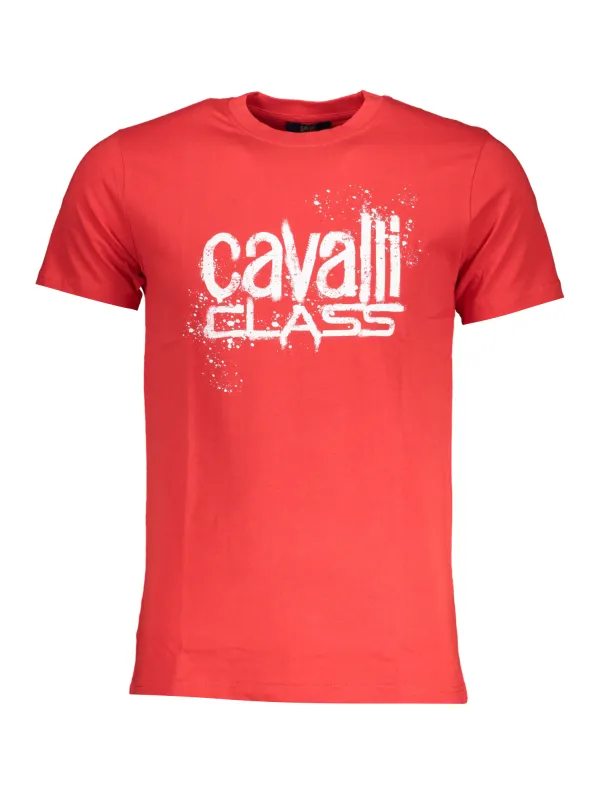 "Cavalli Class T-Shirts im Sale | Cavalli Class QXT62PJD060_RO02000 Rot online kaufen"|Planet-Deluxe