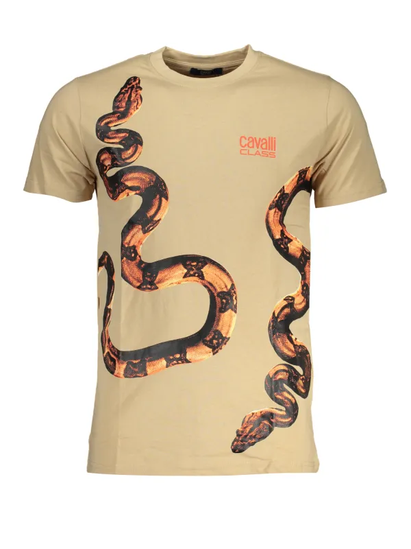 "Cavalli Class T-Shirts im Sale | Cavalli Class Beige Luxe Snake Print T-Shirt online kaufen"|Planet-Deluxe "Cavalli Class T-Shirts im Sale | Cavalli Class Beige Luxe Snake Print T-Shirt online kaufen"|Planet-Deluxe