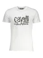 "Cavalli Class T-Shirts im Sale | Cavalli Class Weißes Logo T-Shirt Herren online kaufen"|Planet-Deluxe
