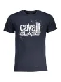 "Cavalli Class T-Shirts im Sale | Cavalli Class QXT62PJD060_BL04926 Blau online kaufen"|Planet-Deluxe