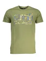 "Cavalli Class T-Shirts im Sale | Cavalli Class Olivgrün Logo T-Shirt Herren online kaufen"|Planet-Deluxe