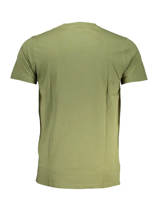 "Cavalli Class T-Shirts im Sale | Cavalli Class Olivgrün Logo T-Shirt Herren online kaufen"|Planet-Deluxe