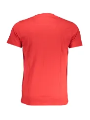 "Cavalli Class T-Shirts im Sale | Cavalli Class Rot Leopard Herren TShirt online kaufen"|Planet-Deluxe