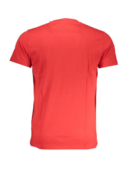 "Cavalli Class T-Shirts im Sale | Cavalli Class Rot Leopard Herren TShirt online kaufen"|Planet-Deluxe