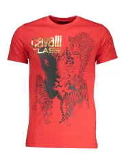 "Cavalli Class T-Shirts im Sale | Cavalli Class QXT63BJD060_RO02000 Rot online kaufen"|Planet-Deluxe