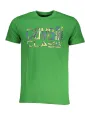 "Cavalli Class T-Shirts im Sale | Cavalli Class Green Luxe Kurzarmshirt online kaufen"|Planet-Deluxe