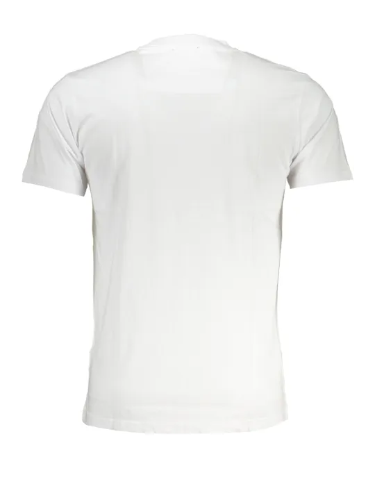"Cavalli Class T-Shirts im Sale | Cavalli Class Weißes Statement T-Shirt online kaufen"|Planet-Deluxe