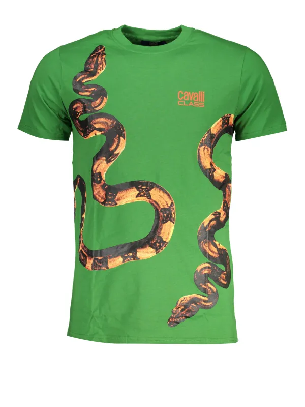 "Cavalli Class T-Shirts im Sale | Cavalli Class Grün Schlangen T-Shirt online kaufen"|Planet-Deluxe "Cavalli Class T-Shirts im Sale | Cavalli Class Grün Schlangen T-Shirt online kaufen"|Planet-Deluxe