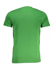 "Cavalli Class T-Shirts im Sale | Cavalli Class Grün Schlangen T-Shirt online kaufen"|Planet-Deluxe