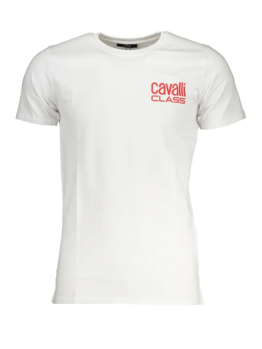 "Cavalli Class T-Shirts im Sale | Cavalli Class QXT62XJD060_BI00053 Weiß online kaufen"|Planet-Deluxe