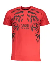 "Cavalli Class T-Shirts im Sale | Cavalli Class QXT62UJD060_RO02000 Rot online kaufen"|Planet-Deluxe