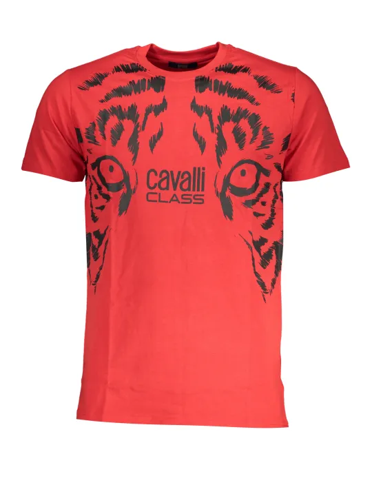 "Cavalli Class T-Shirts im Sale | Cavalli Class QXT62UJD060_RO02000 Rot online kaufen"|Planet-Deluxe
