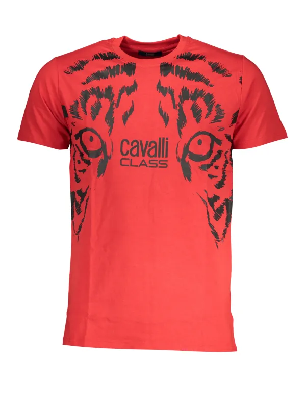 "Cavalli Class T-Shirts im Sale | Cavalli Class QXT62UJD060_RO02000 Rot online kaufen"|Planet-Deluxe