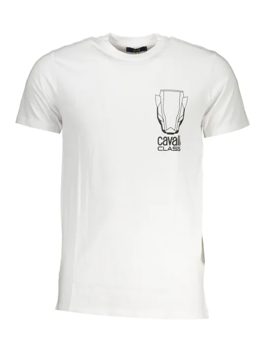 "Cavalli Class T-Shirts im Sale | Cavalli Class QXT62WJD060_BI00053 Weiß online kaufen"|Planet-Deluxe