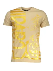 "Cavalli Class T-Shirts im Sale | Cavalli Class Beige Tiger T-Shirt Herren online kaufen"|Planet-Deluxe