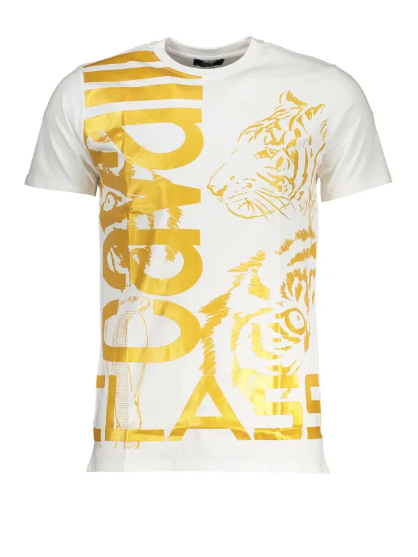 "Cavalli Class T-Shirts im Sale | Cavalli Class Lux White Tee online kaufen"|Planet-Deluxe