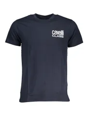 "Cavalli Class T-Shirts im Sale | Cavalli Class QXT62XJD060_BL4926 Blau online kaufen"|Planet-Deluxe