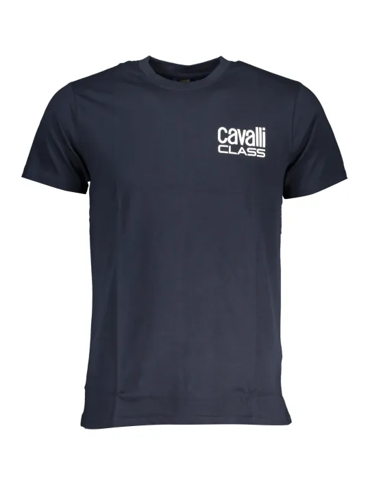 "Cavalli Class T-Shirts im Sale | Cavalli Class QXT62XJD060_BL4926 Blau online kaufen"|Planet-Deluxe