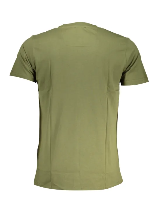 "Cavalli Class T-Shirts im Sale | Cavalli Class Grün Leopard Print Kurzarmshirt online kaufen"|Planet-Deluxe