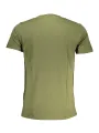 "Cavalli Class T-Shirts im Sale | Cavalli Class Grün Leopard Print Kurzarmshirt online kaufen"|Planet-Deluxe