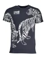 "Cavalli Class T-Shirts im Sale | Cavalli Class Blaues Tiger T-Shirt online kaufen"|Planet-Deluxe