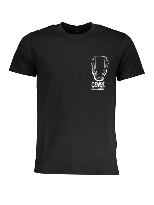 "Cavalli Class T-Shirts im Sale | Cavalli Class QXT62WJD060_NE05051 Schwarz online kaufen"|Planet-Deluxe