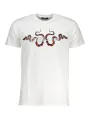 "Cavalli Class T-Shirts im Sale | Cavalli Class Weiss Snake Print TShirt online kaufen"|Planet-Deluxe