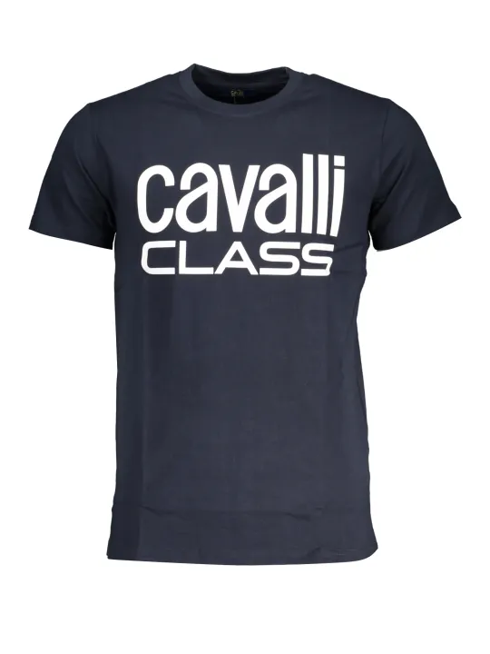 "Cavalli Class T-Shirts im Sale | Cavalli Class QXT62QJD060_BL04926 Blau online kaufen"|Planet-Deluxe