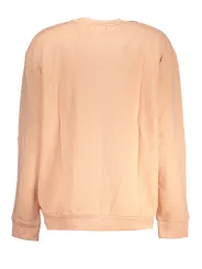 "Cavalli Class Sweatshirts im Sale | Cavalli Class Luxus Sweatshirt Pfirsich Leopardenkopf online kaufen"|Planet-Deluxe