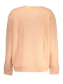 "Cavalli Class Sweatshirts im Sale | Cavalli Class Luxus Sweatshirt Pfirsich Leopardenkopf online kaufen"|Planet-Deluxe