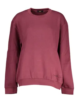 "Cavalli Class Luxussweatshirt: Asymmetrisch & Bestickt"