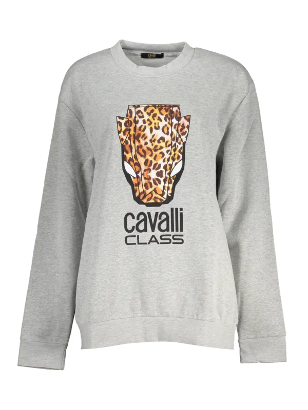 "Cavalli Class Sweatshirts im Sale | Cavalli Class Graues Fleece Sweatshirt mit Leopardenprint online kaufen"|Planet-Deluxe "Cavalli Class Sweatshirts im Sale | Cavalli Class Graues Fleece Sweatshirt mit Leopardenprint online kaufen"|Planet-Deluxe