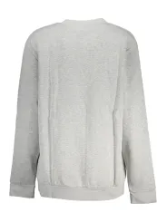 "Cavalli Class Sweatshirts im Sale | Cavalli Class Graues Fleece Sweatshirt mit Leopardenprint online kaufen"|Planet-Deluxe