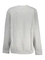 "Cavalli Class Sweatshirts im Sale | Cavalli Class Graues Fleece Sweatshirt mit Leopardenprint online kaufen"|Planet-Deluxe