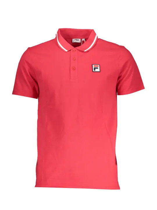"Fila Startseite im Sale | ROTES KURZÄRMELIGES POLOSHIRT FÜR HERREN VON FILA online kaufen"|Planet-Deluxe