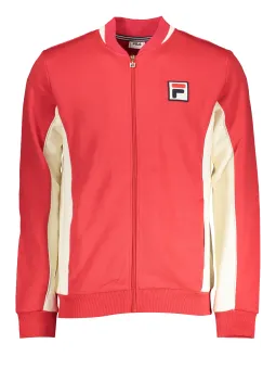 "Fila Settanta Sweatshirt Rot - Klassisch & Stilvoll"