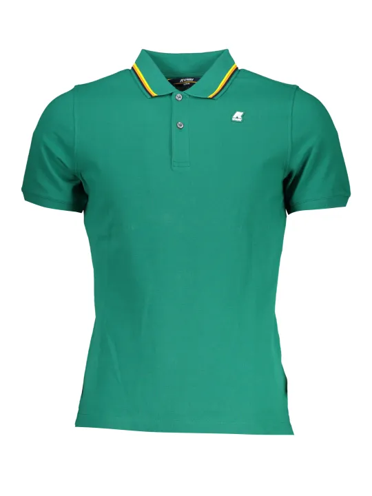 "K-WAY Poloshirts im Sale | Poloshirt Kontrastdetails Logo K7121JWJUDVE00Z online kaufen"|Planet-Deluxe
