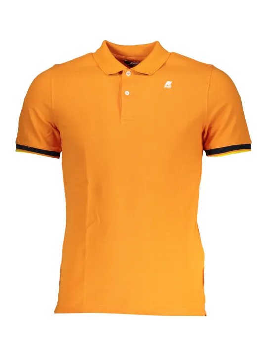 "K-WAY Startseite im Sale | ORANGES KURZÄRMELIGES POLOSHIRT FÜR HERREN VON K-WAY online kaufen"|Planet-Deluxe